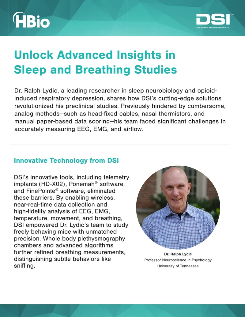 Innovative Solutions for Sleep and Breathing Research