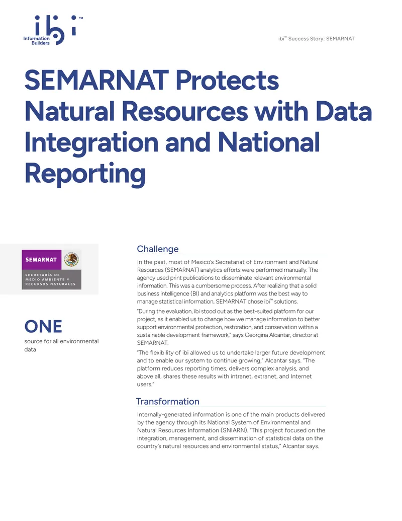 SEMARNAT Data Integration and Reporting Success