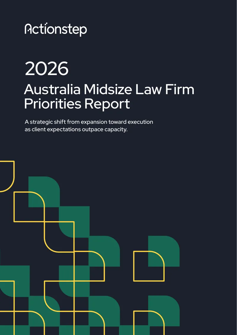 2026 Australia Midsize Law Firm Priorities Report
