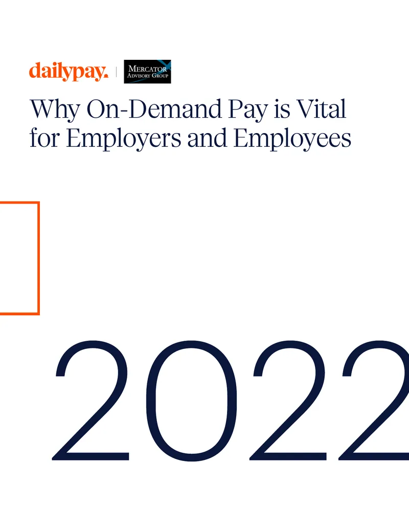 Importance of On-Demand Pay for Employers and Employees