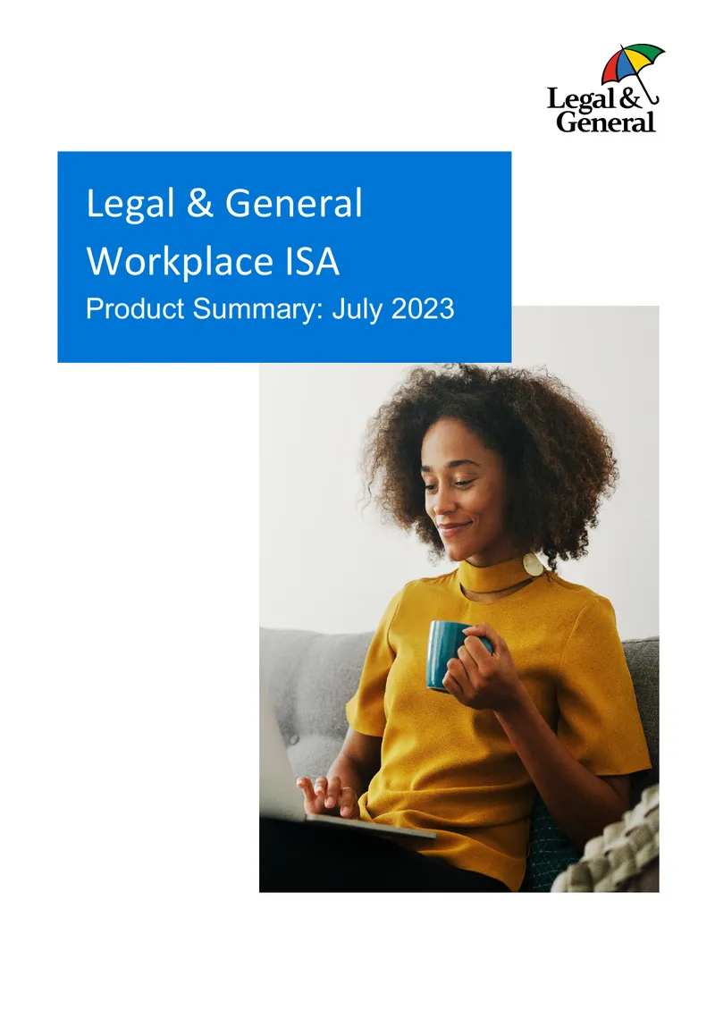 Legal & General Workplace ISA Product Summary