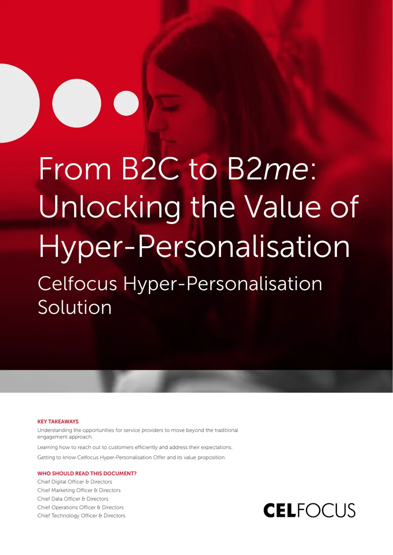 Celfocus Hyper-Personalisation Solution Overview