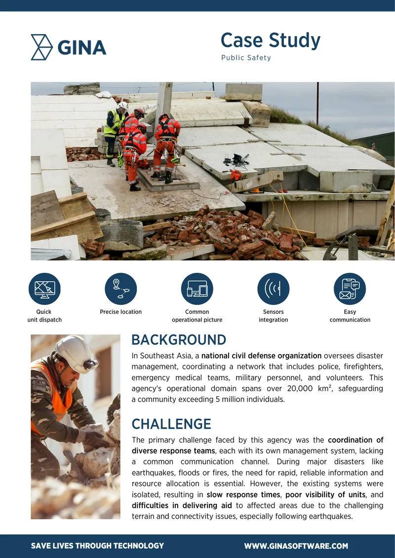 Emergency Response Coordination Case Study