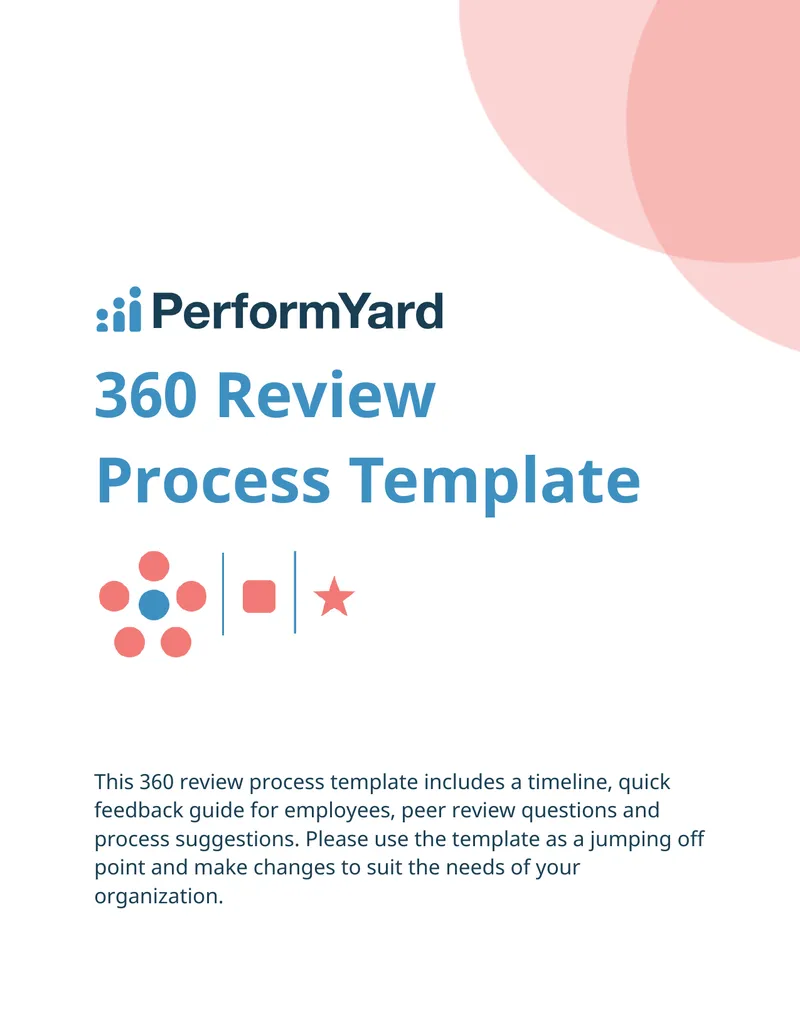 360 Review Process Template Guide