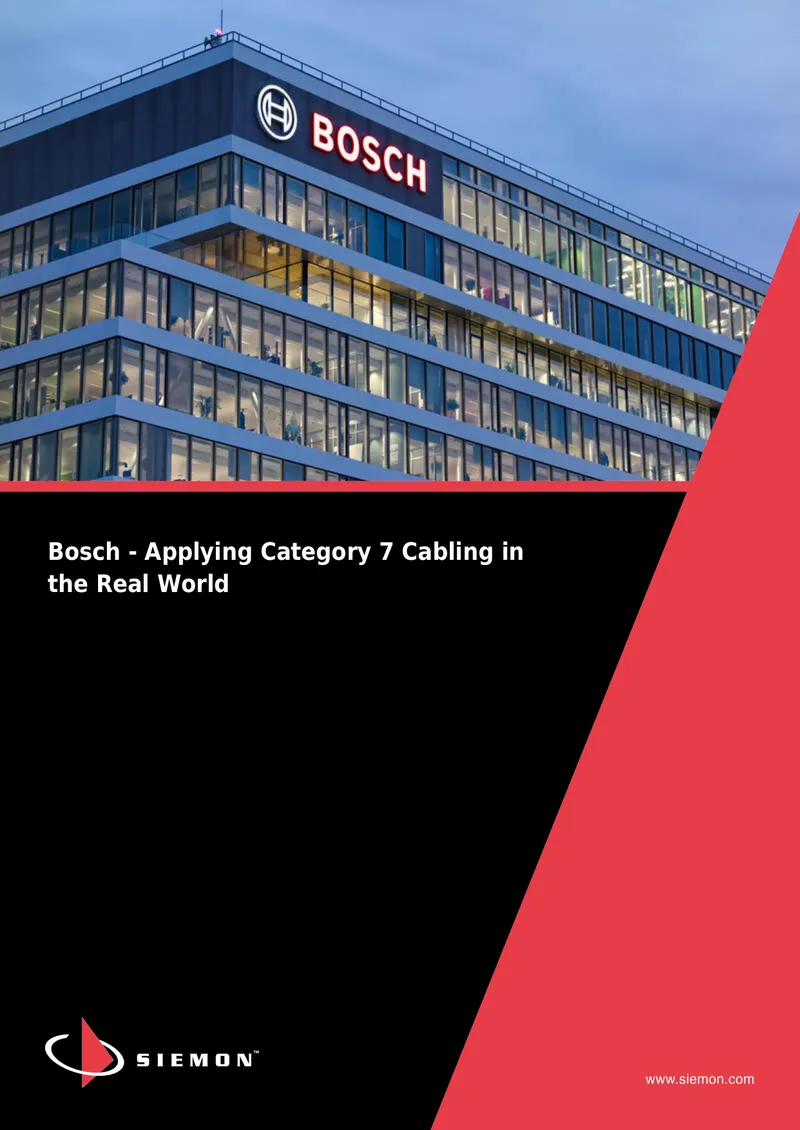 Case Study on Category 7 Cabling Implementation