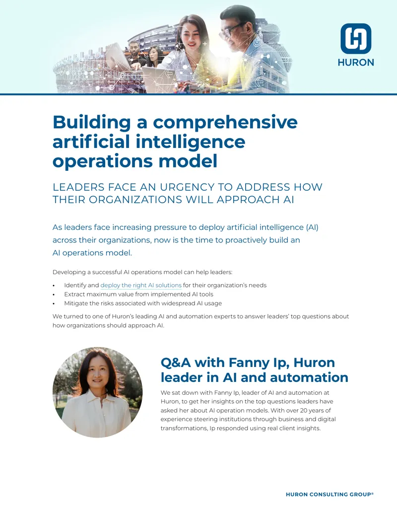 Building a Comprehensive Artificial Intelligence Operations Model