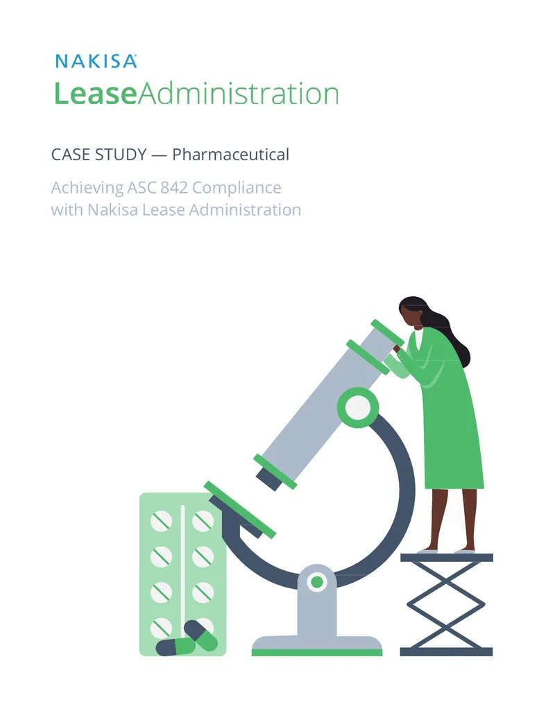 Achieving ASC 842 Compliance with Nakisa Lease Administration preview page 1
