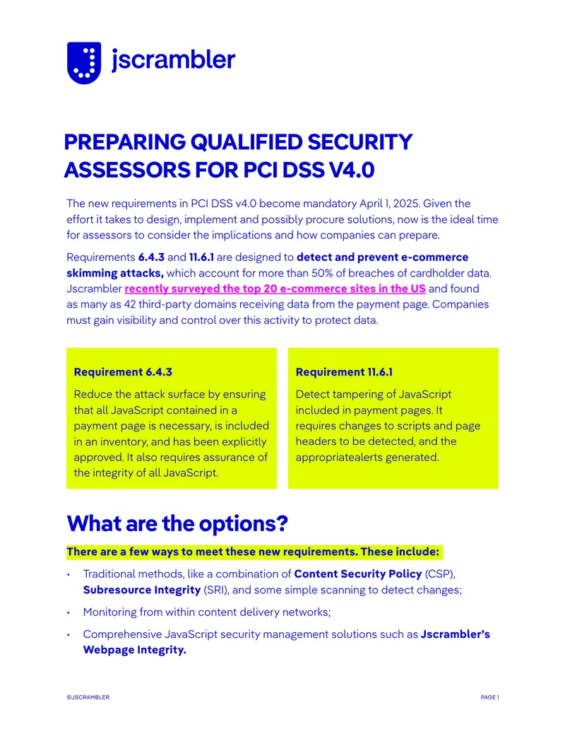 Preparing Qualified Security Assessors for PCI DSS V4.0