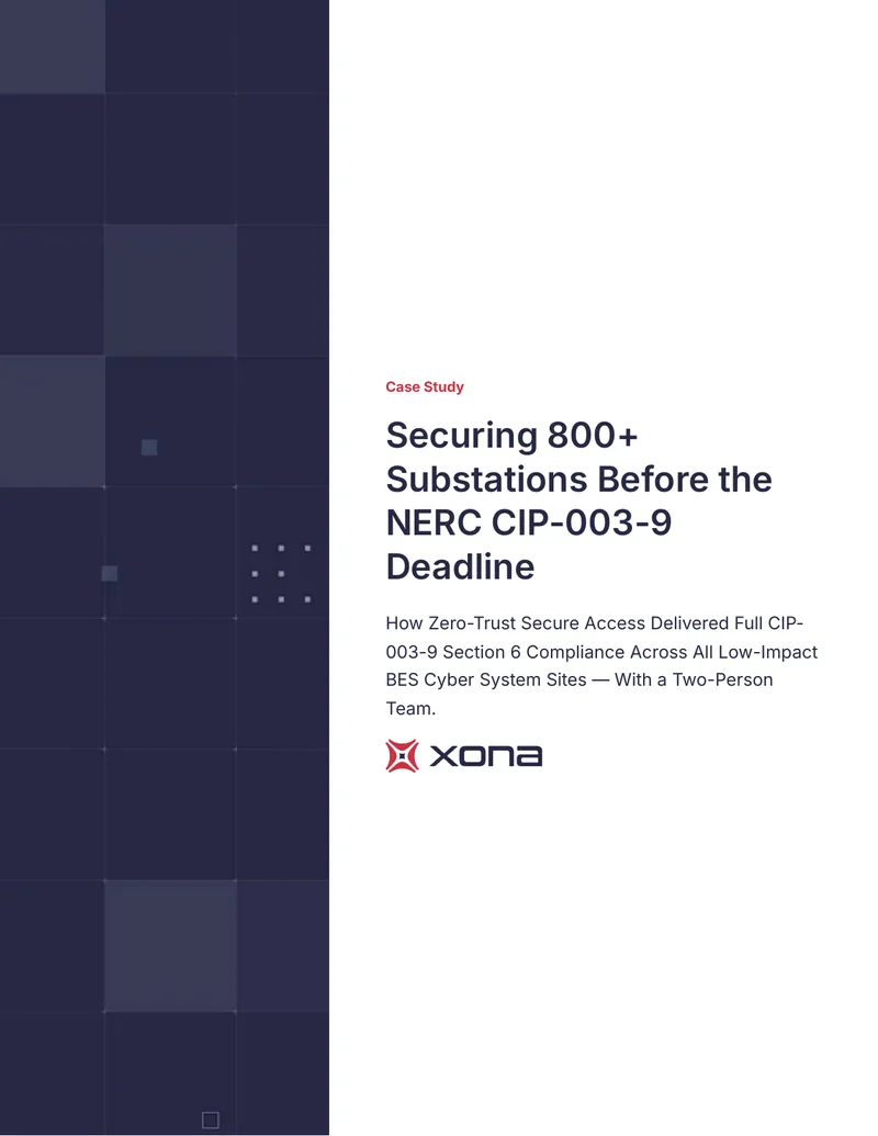 Securing Substations for NERC CIP-003-9 Compliance