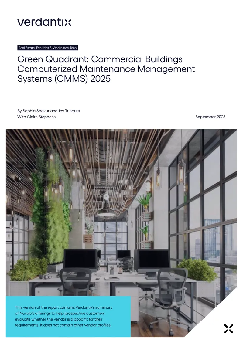 Green Quadrant Analysis of Commercial Buildings CMMS 2025