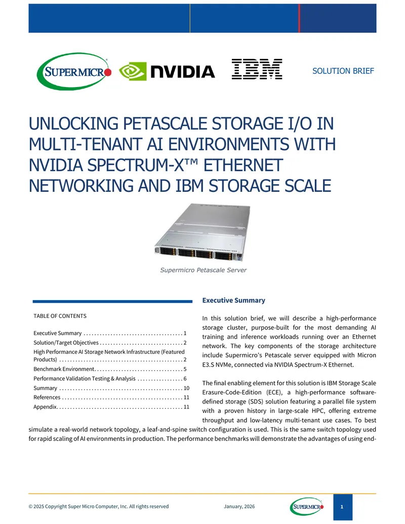 Unlocking Petascale Storage I/O in Multi-Tenant AI Environments