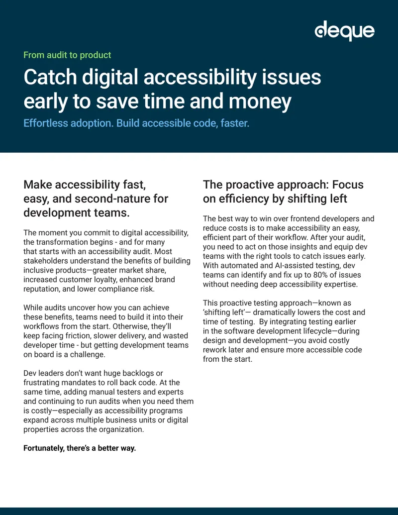 Proactive Digital Accessibility Strategy Implementation