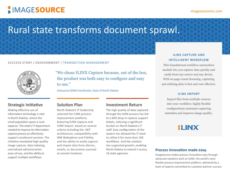 North Dakota IT Department Process Improvement Initiative