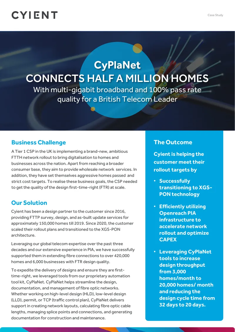 FTTH Network Rollout Case Study