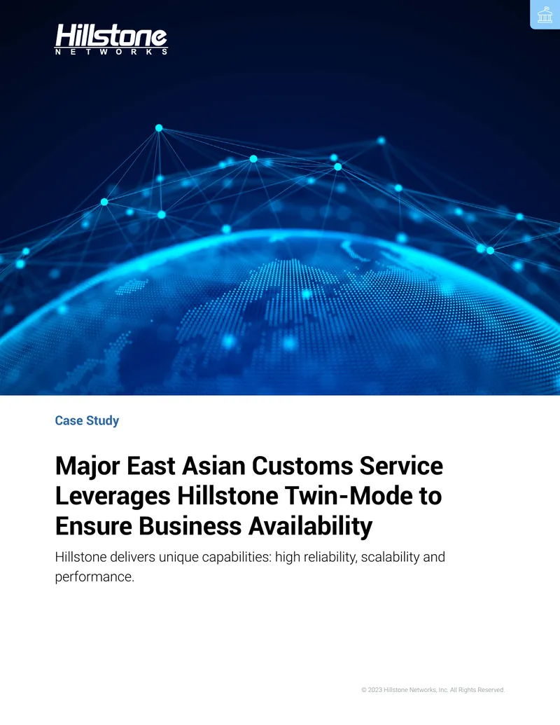 Case Study on Hillstone Twin-Mode Implementation