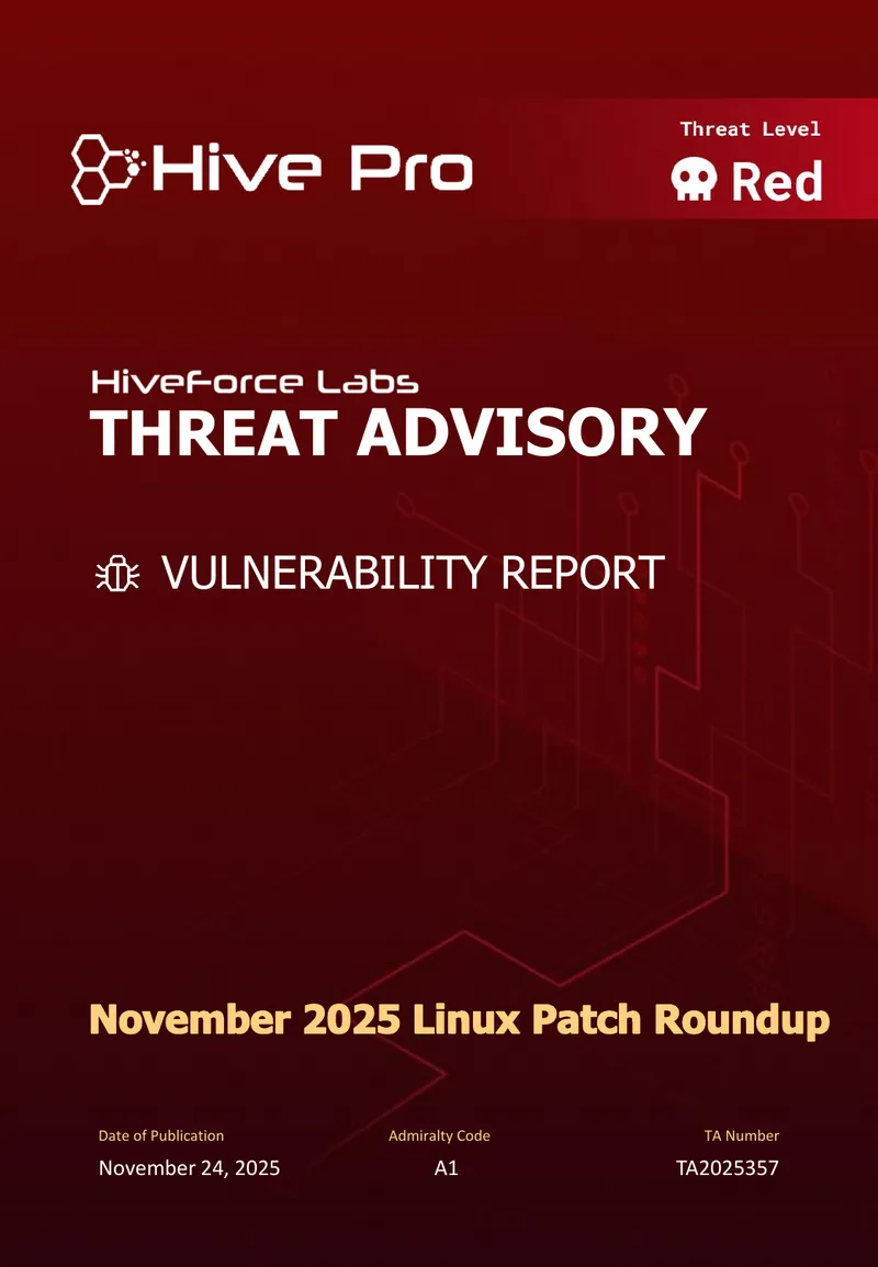 November 2025 Linux Vulnerability Report