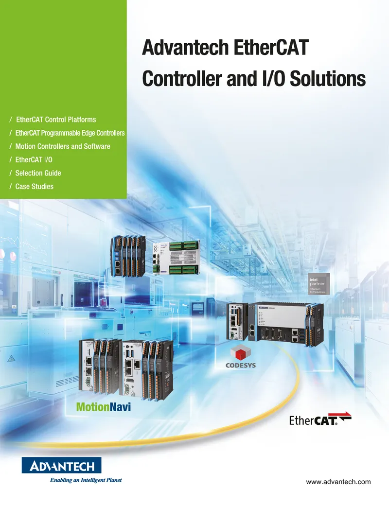 Advantech IIoT Automation Control Solutions Overview