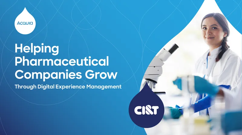 Digital Experience Management for Pharmaceutical Growth