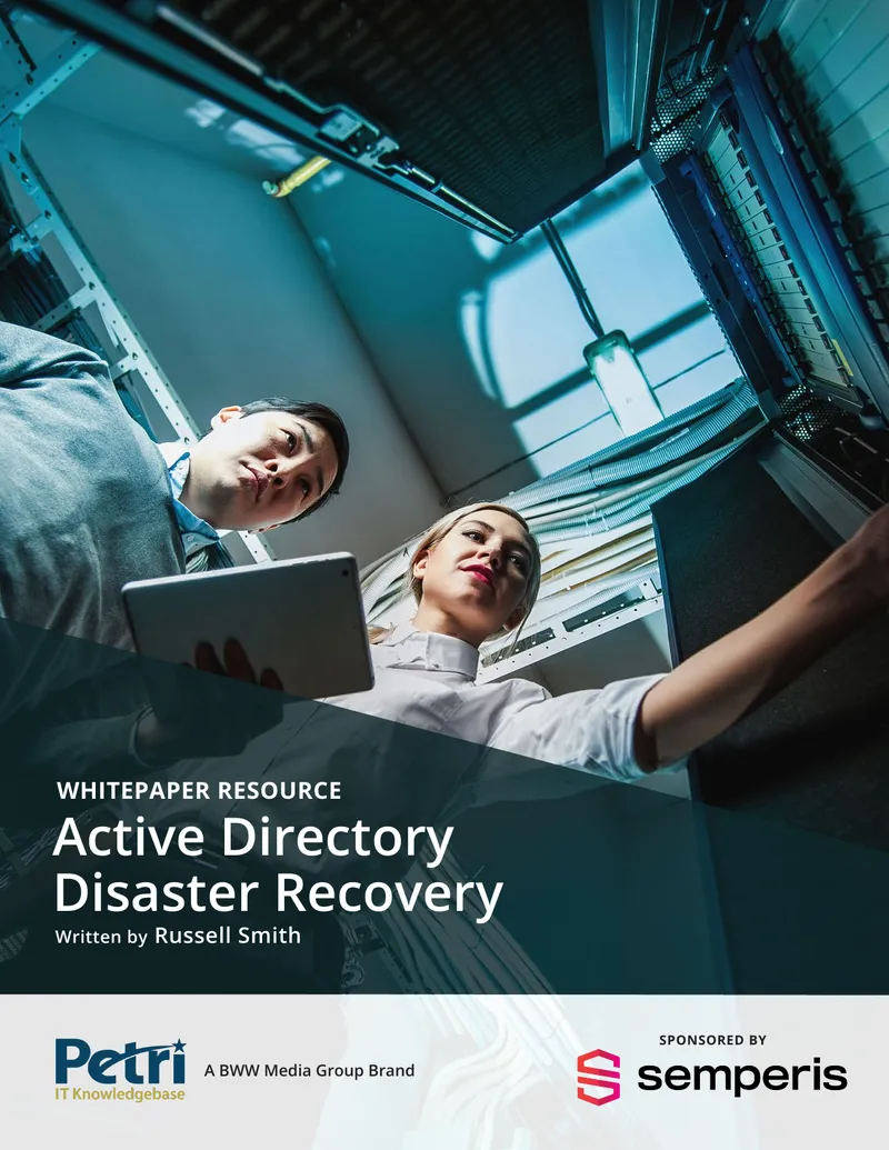 Active Directory Disaster Recovery Whitepaper