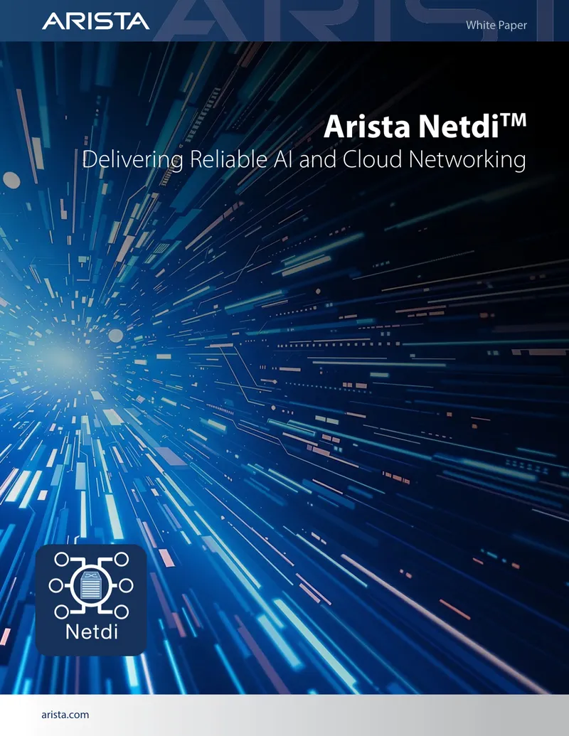 Arista Netdi for AI and Cloud Networking