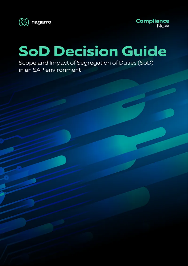 Segregation of Duties Decision Guide for SAP