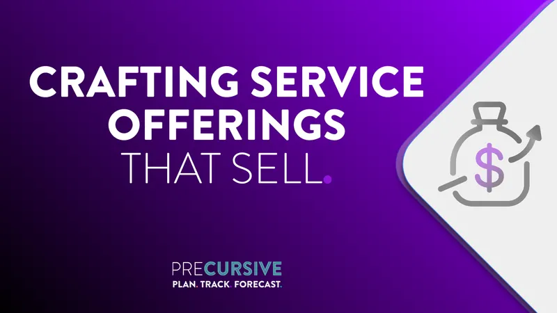 Crafting Service Offerings in Professional Services