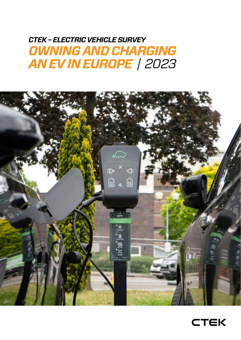 CTEK Electric Vehicle Survey 2023 Findings