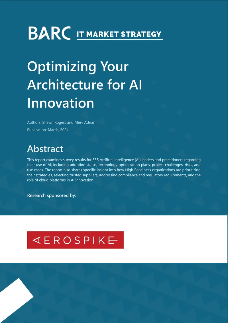 Optimizing Architecture for AI Innovation Report