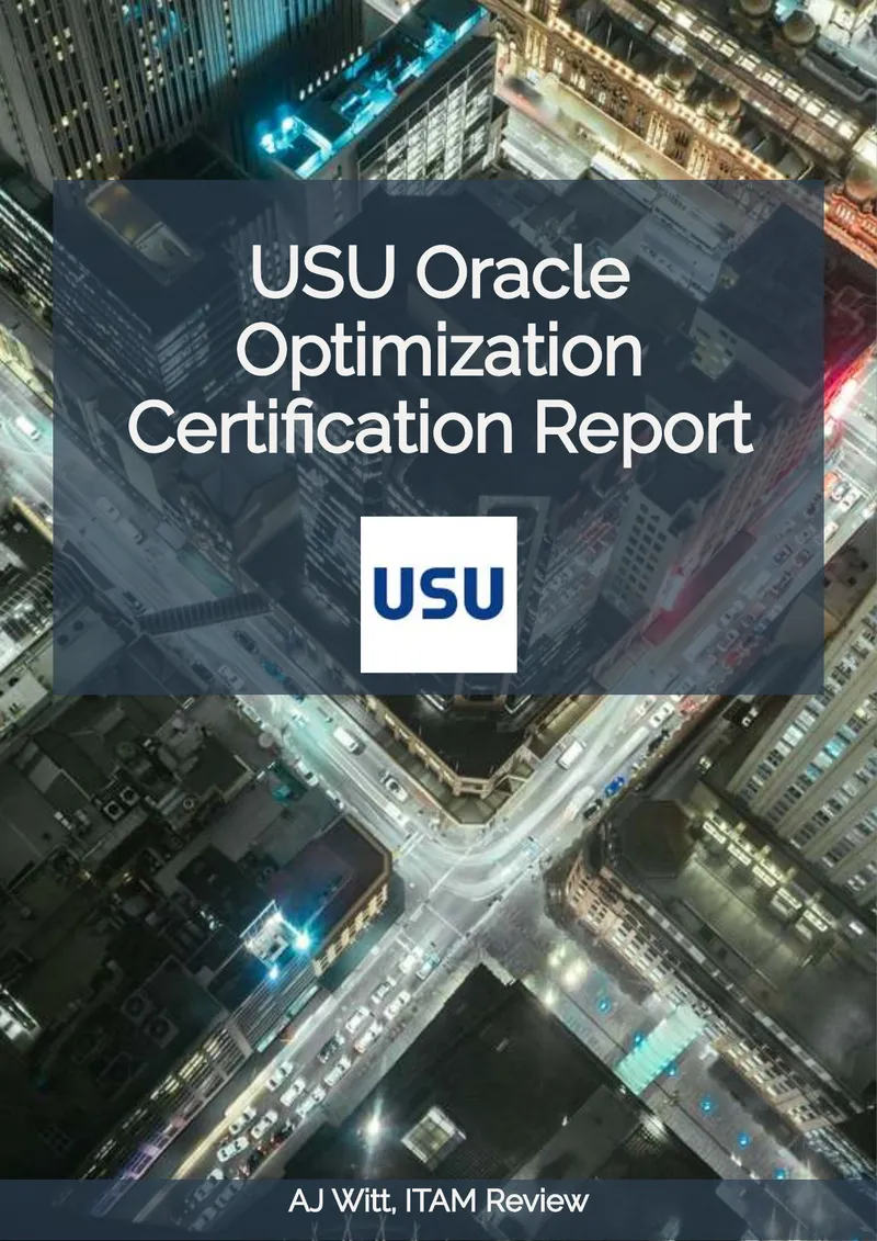USU Oracle Optimization Certification Report