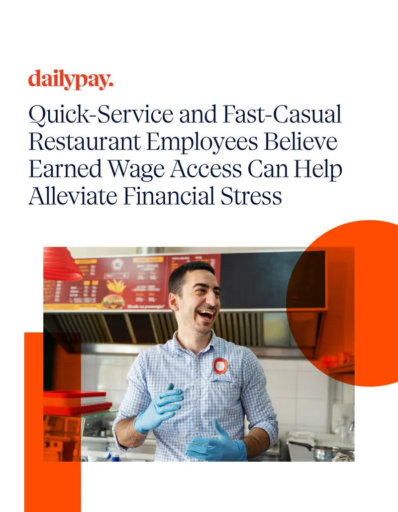 Impact of Earned Wage Access on Restaurant Employees
