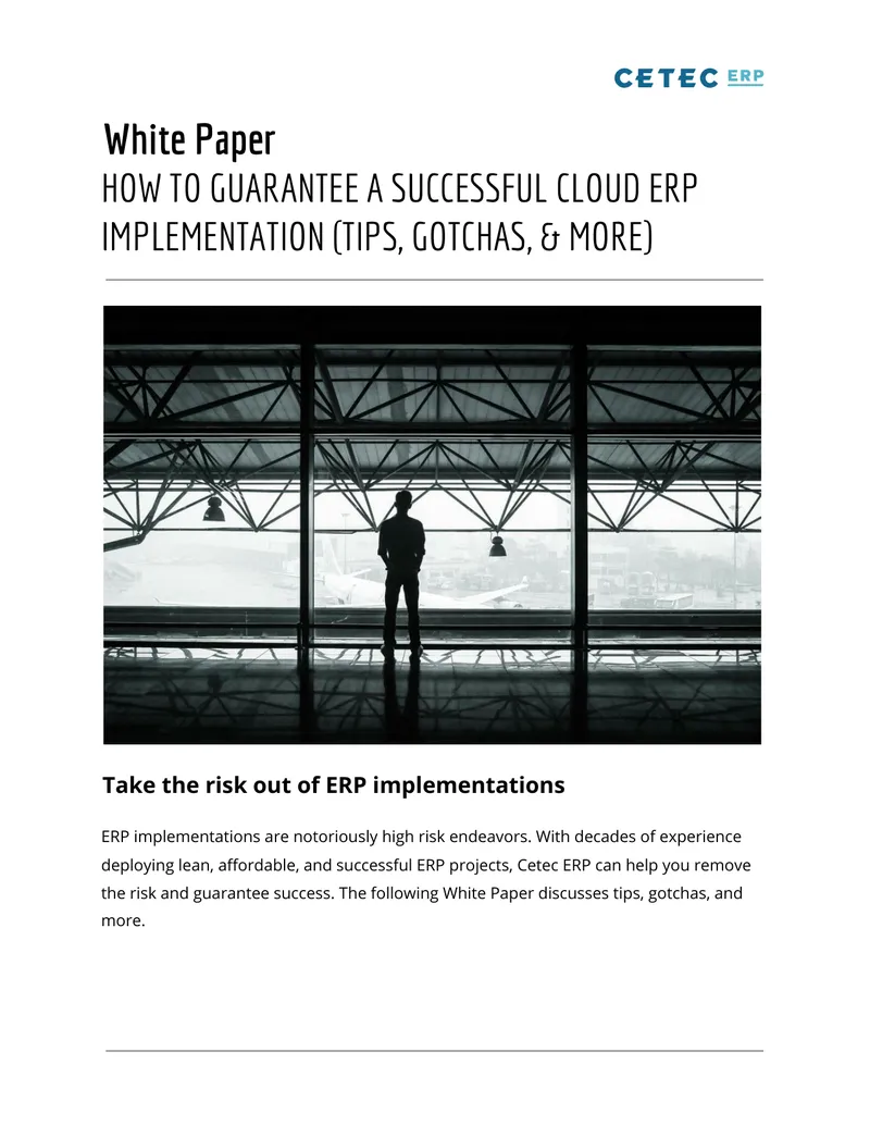Successful Cloud ERP Implementation Strategies
