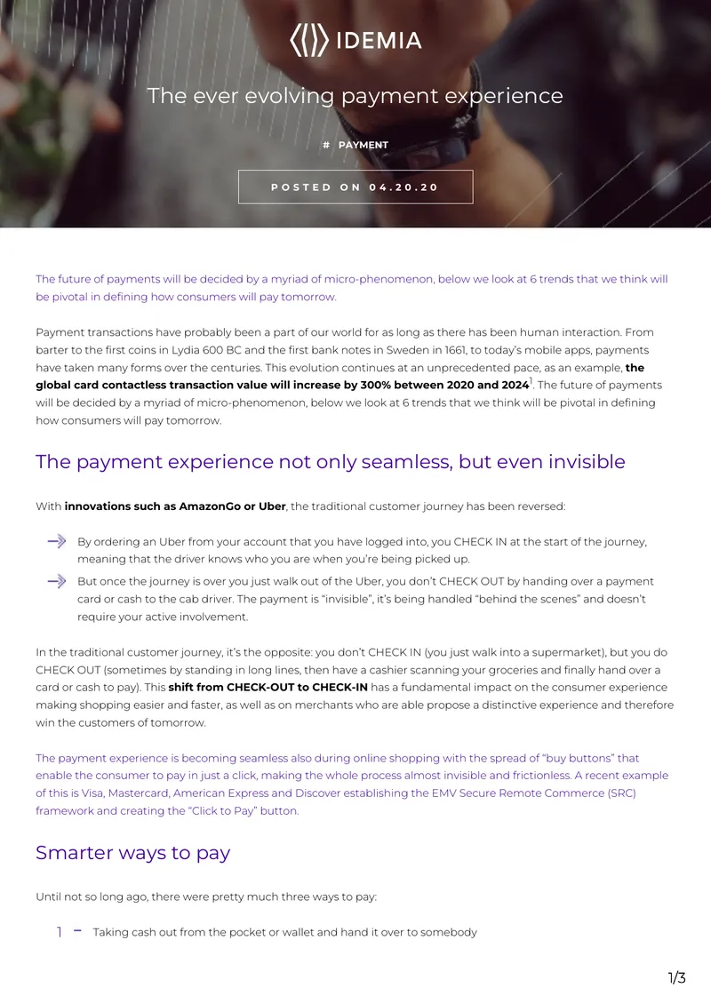Trends Shaping the Future of Payment Systems