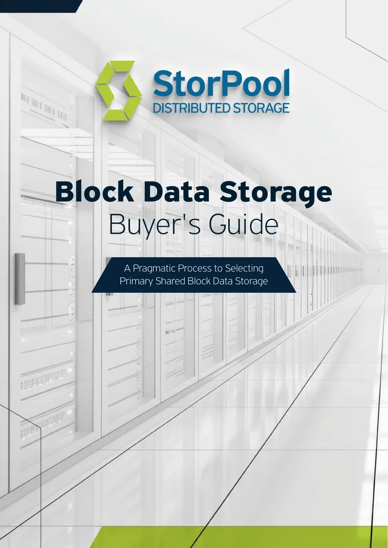 Block Data Storage Buyer's Guide