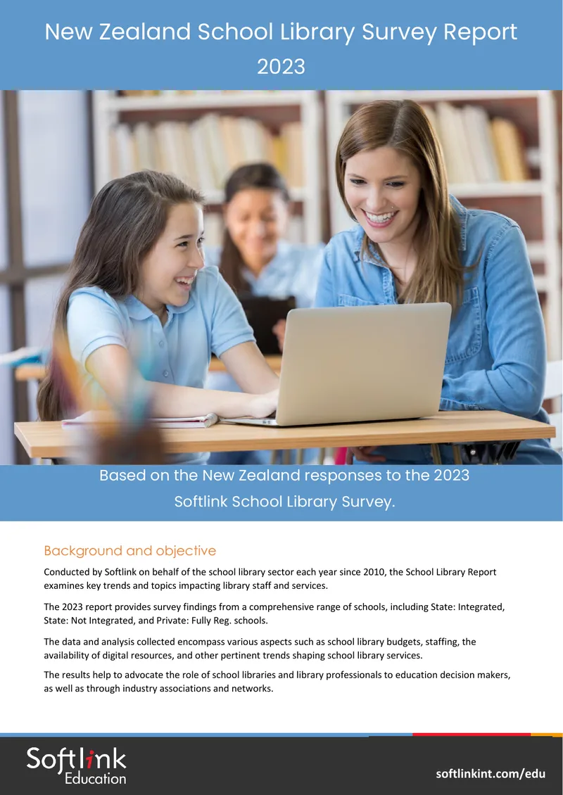 New Zealand School Library Survey Report 2023