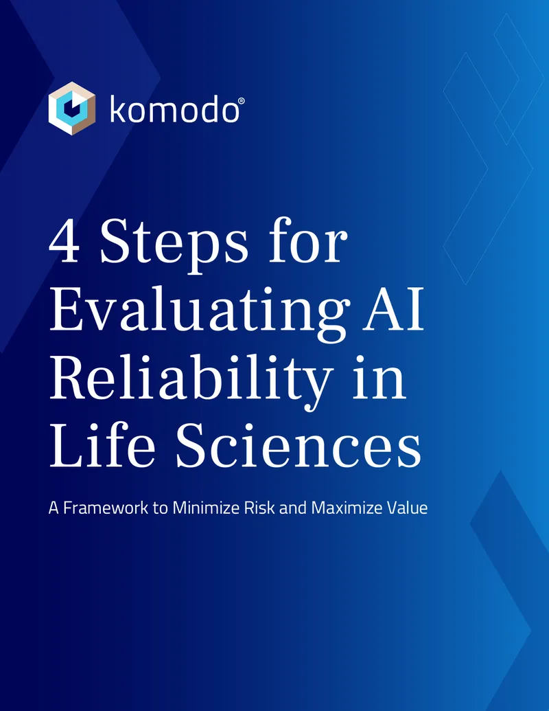 Framework for Evaluating AI Reliability in Life Sciences