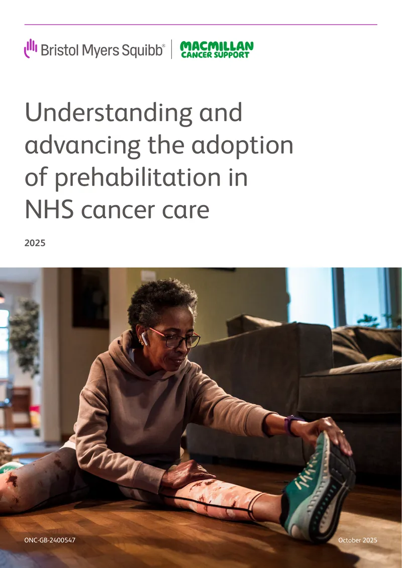 Prehabilitation in NHS Cancer Care Report