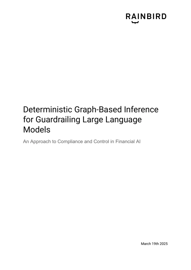 Deterministic Graph-Based Inference for Financial AI Compliance