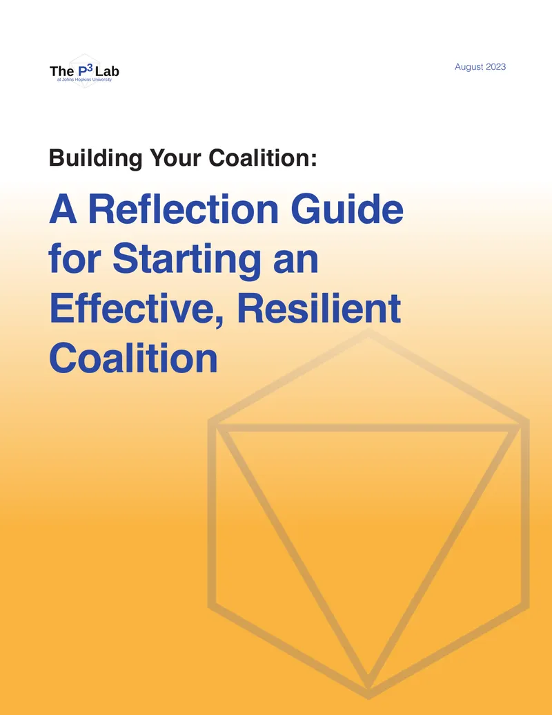 Building Effective and Resilient Coalitions Guide