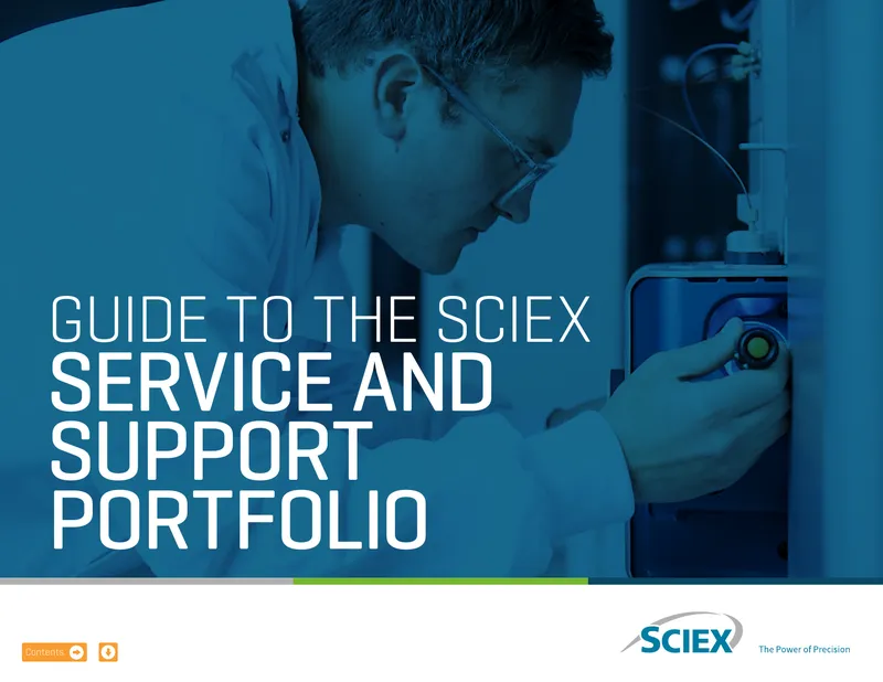 Guide to the SCIEX Service and Support Portfolio