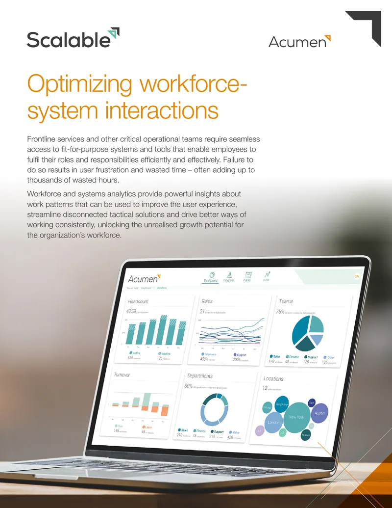 Workforce and Systems Analytics Optimization Guide