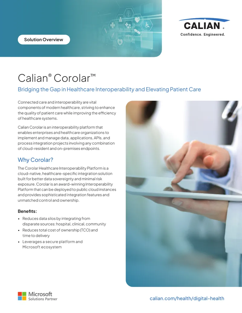 Healthcare Interoperability Platform Overview