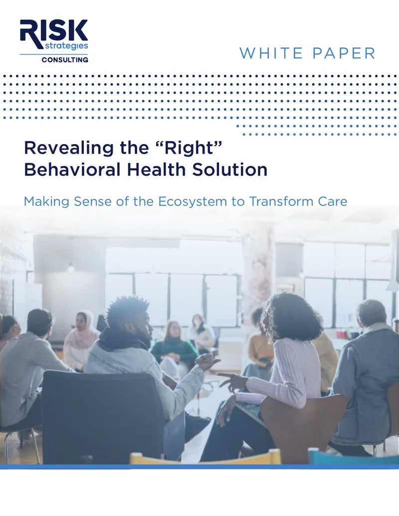 Behavioral Health Solution Ecosystem Analysis