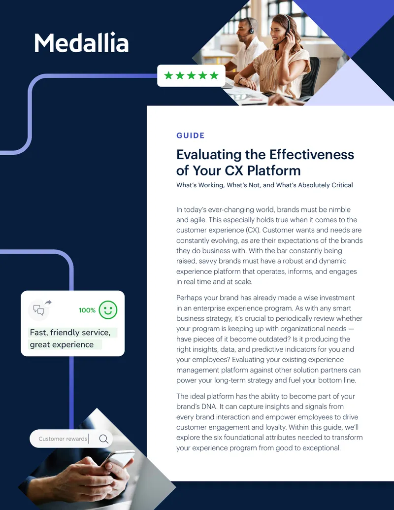 Evaluating the Effectiveness of Your CX Platform