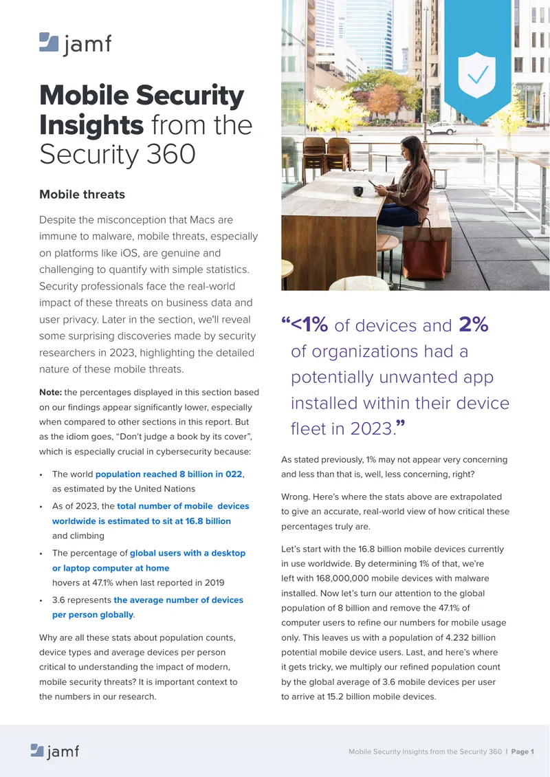 Mobile Security Threats and Insights Report