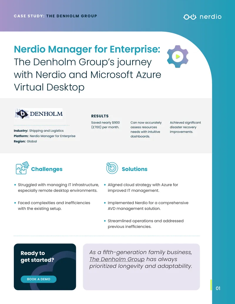 Case Study on The Denholm Group's IT Transformation