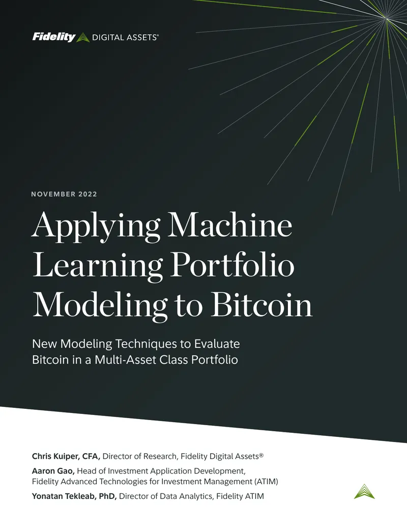 Machine Learning Portfolio Modeling for Bitcoin Investment