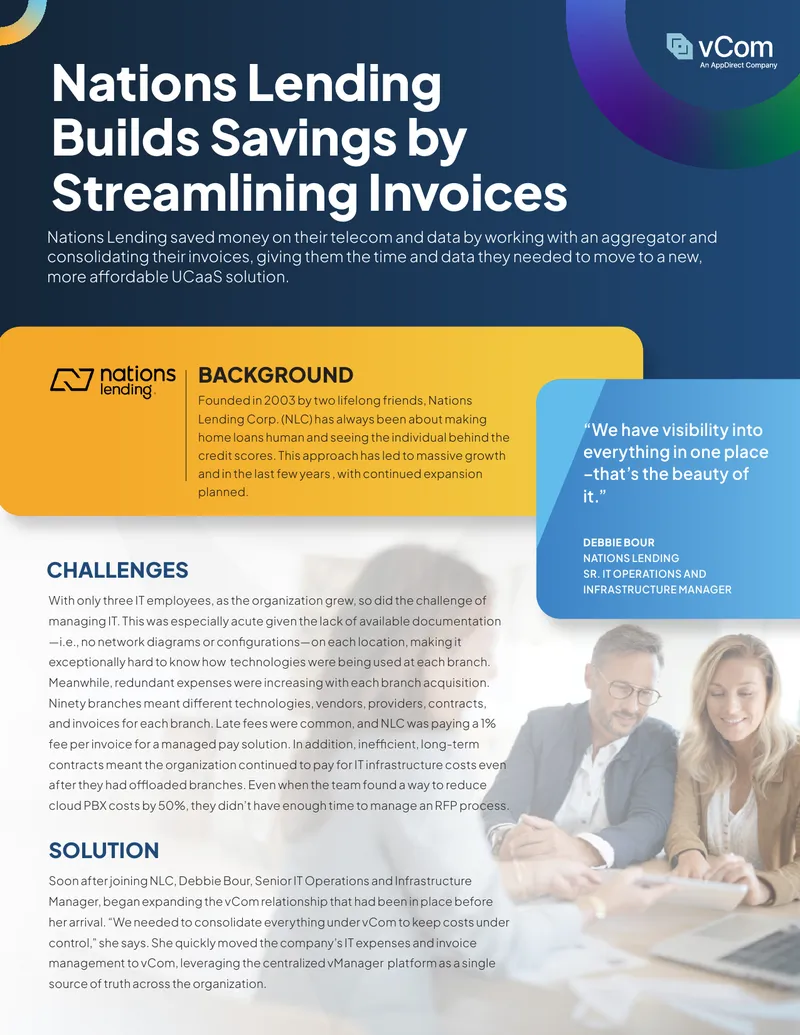 Nations Lending IT Expense Management Case Study
