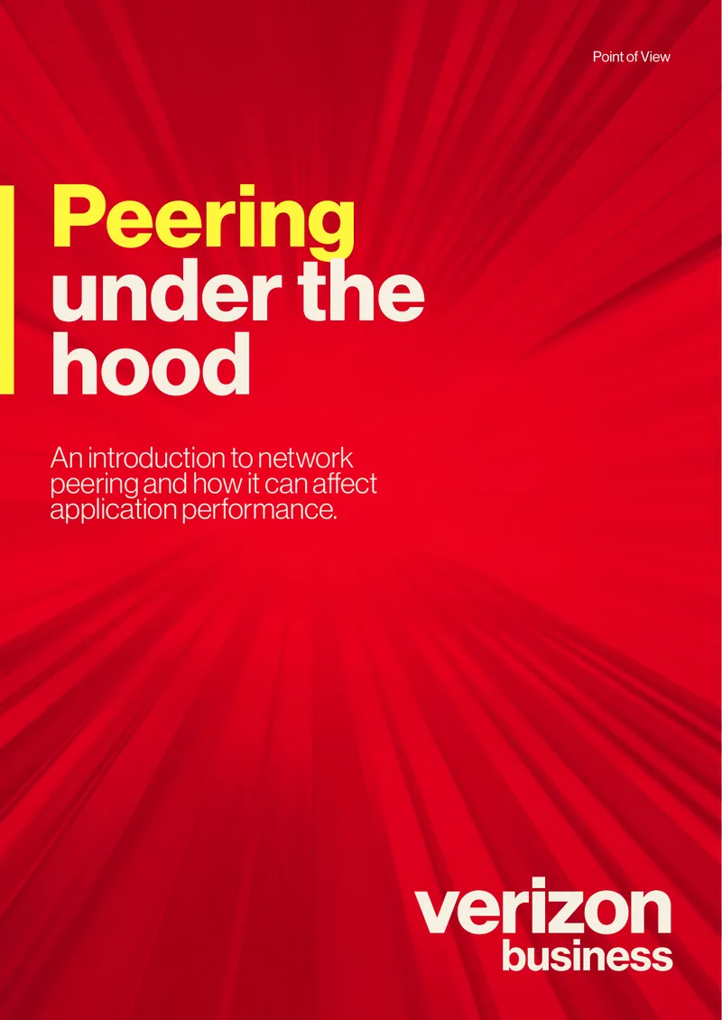 Network Peering and Application Performance Insights