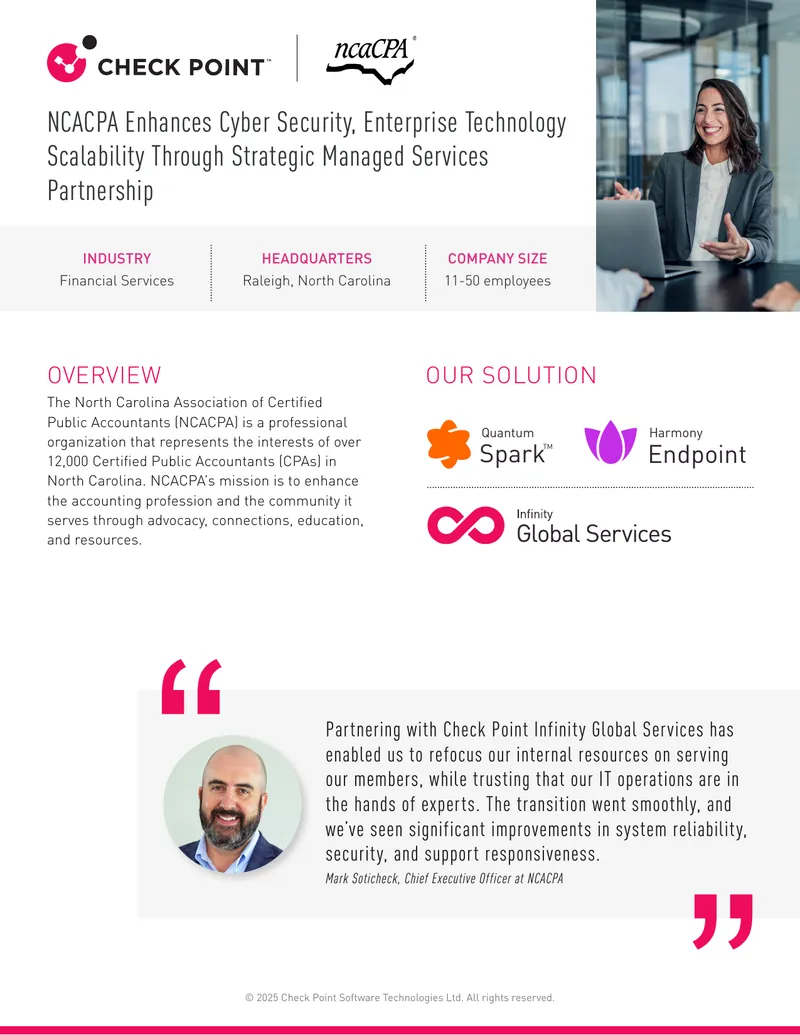 NCACPA Cyber Security and Managed Services Overview preview page 1
