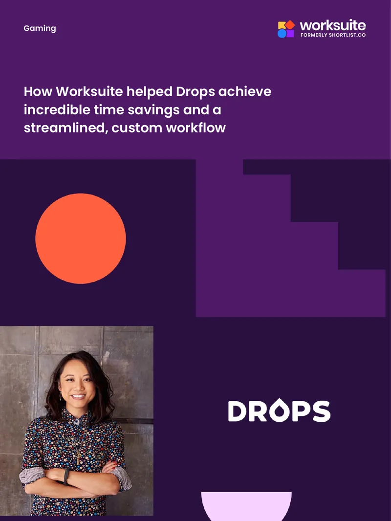 Drops Case Study on Workflow Optimization